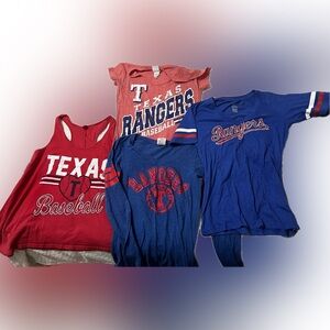 Texas Rangers women’s apparel bundle
